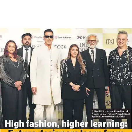 High fashion, higher learning: Future designers learn from India’s top couturiers High fashion, higher learning: Future designers learn from India’s top couturiers